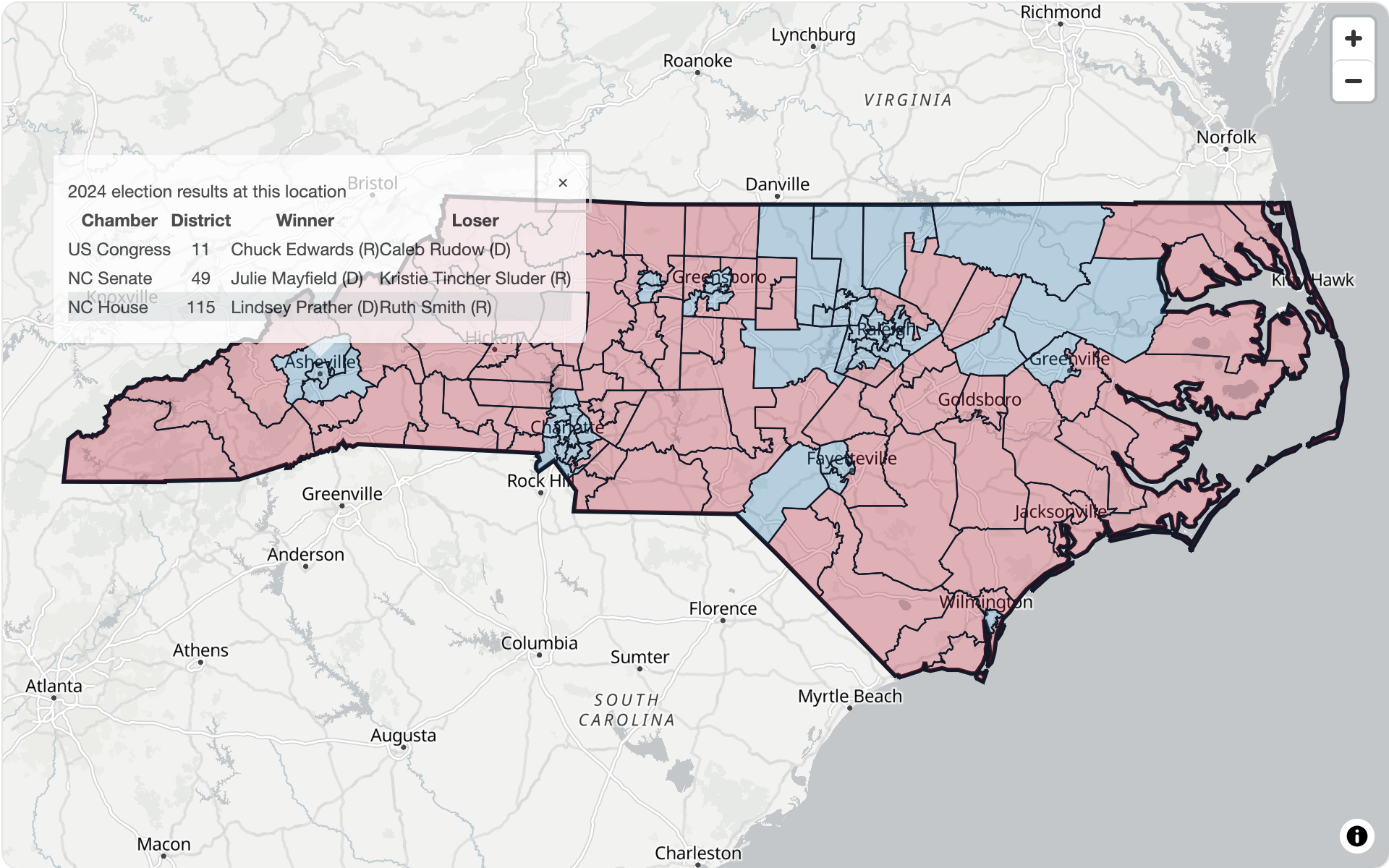 NC Gerrymandered